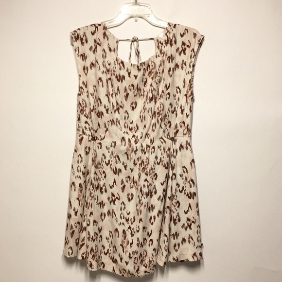 Free People Fake Love Ikat Print Open Back Dress - Picture 2 of 8